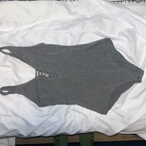 Super Cute Body-Suit, “Tank” Style, Low Cut size:xs